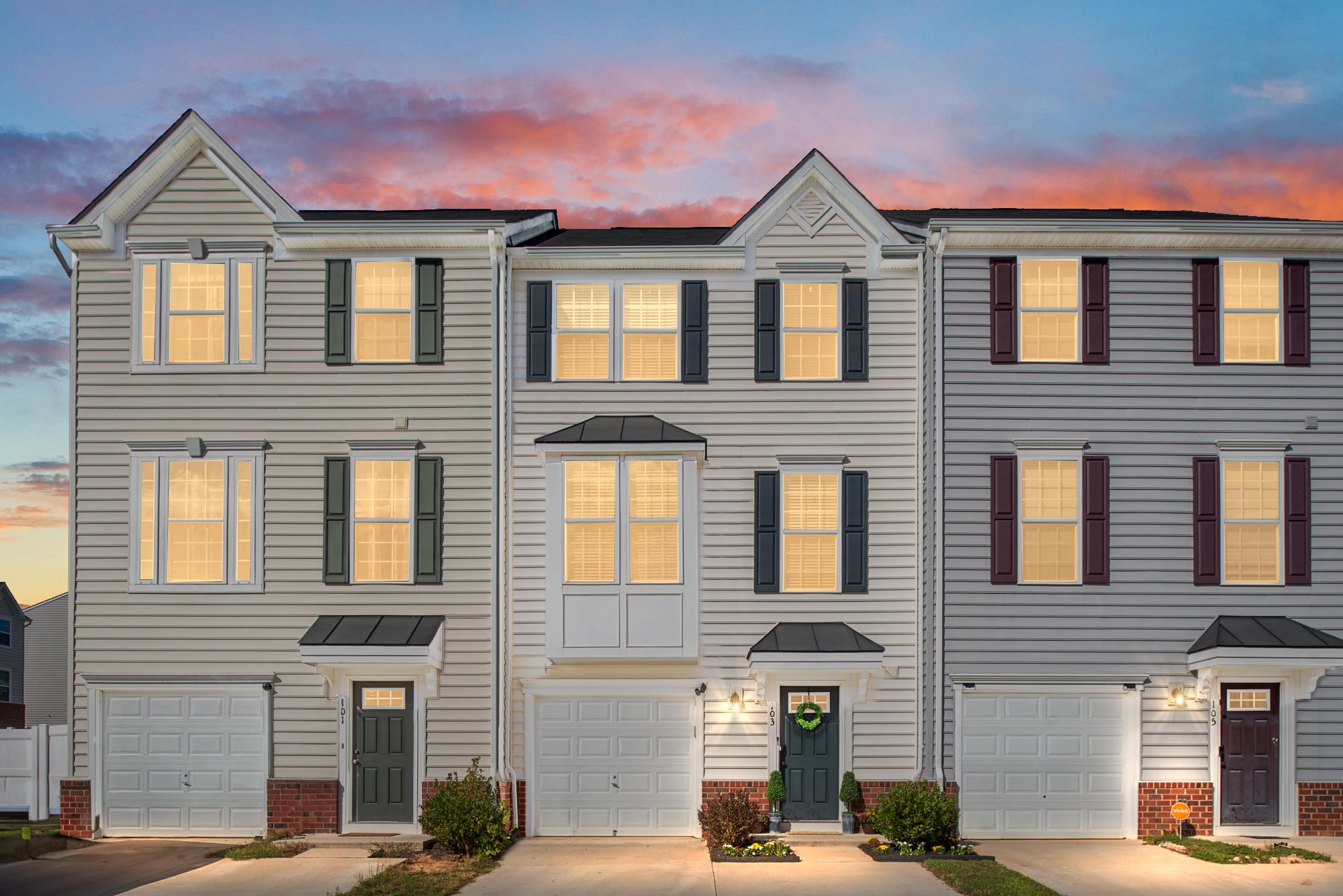 3 level townhome for sale in Fredericksburg VA